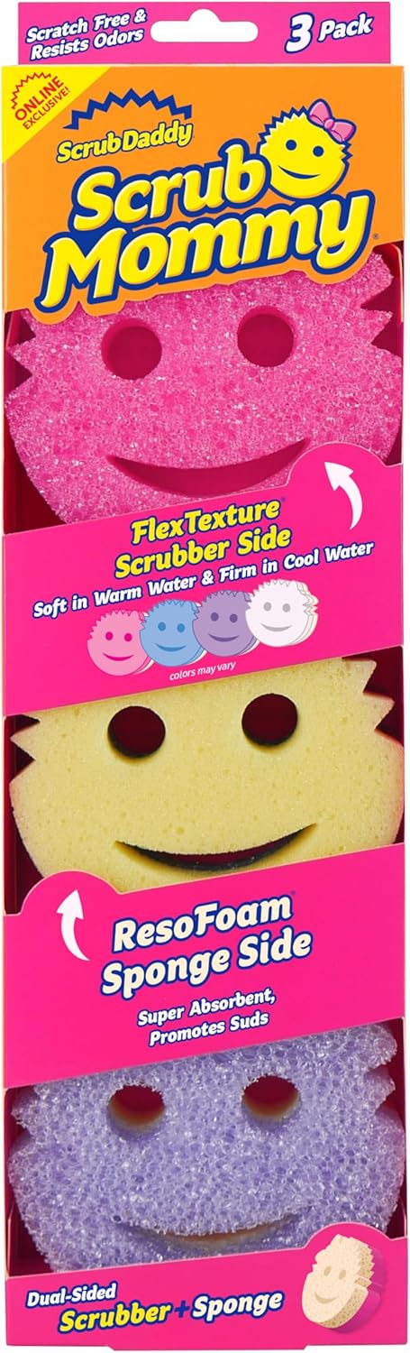 Scrub Daddy Scrub Mommy Sponges